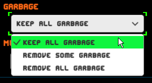garbage-options